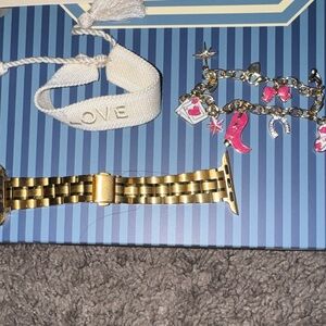 Gold and White Bracelet Sets